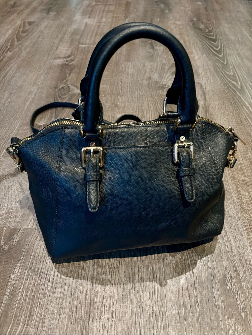 Michael Kors Black Saffiano Leather Purse - Picture 2 of 8